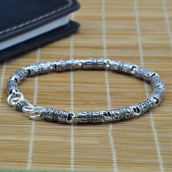 tibetan mantra bracelet real pure 925 sterling silver chains for men om mani padme hum with peace symbol mens bracelet, Golden;silver
tibetan mantra bracelet real pure 925 sterling silver chains for men om mani padme hum with peace symbol mens bracelet, Golden;silver