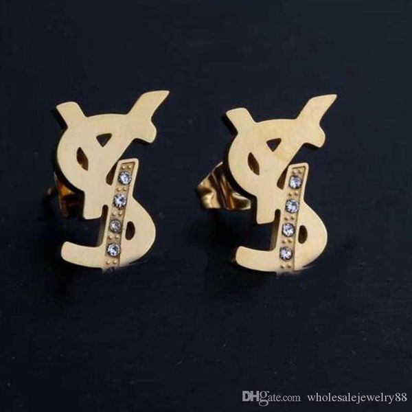 wholesale titanium steel letters earrings famous brand letters ear studs crystal rhinestone earring women girl party jewelry support mix, Gray
wholesale titanium steel letters earrings famous brand letters ear studs crystal rhinestone earring women girl party jewelry support mix, Gray
