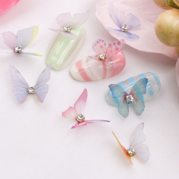 3d big chiffon butterfly metal base with glitter rhinestone vivid butterfly design nail art decorations nail accessories, Silver;gold
3d big chiffon butterfly metal base with glitter rhinestone vivid butterfly design nail art decorations nail accessories, Silver;gold