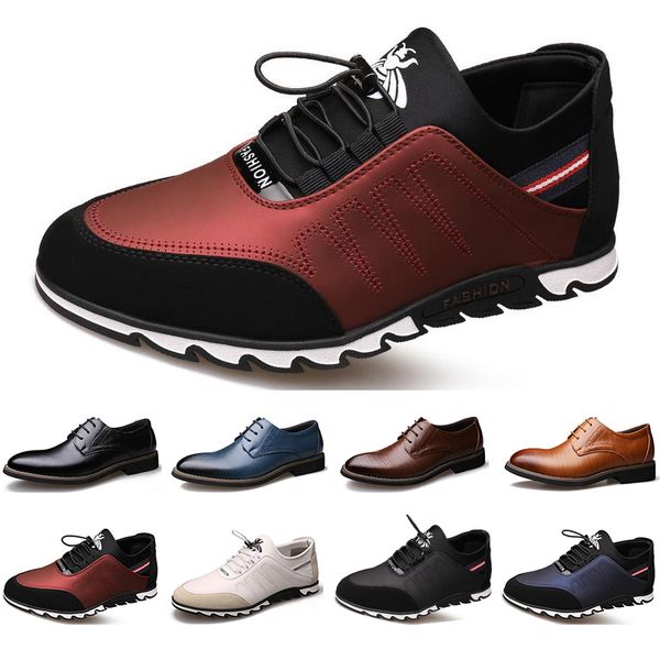 2020 new arrival designer men leather casual shoes black navy blue brown business fashion platform flat party mens trainers sneaker color8, White;red
2020 new arrival designer men leather casual shoes black navy blue brown business fashion platform flat party mens trainers sneaker color8, White;red