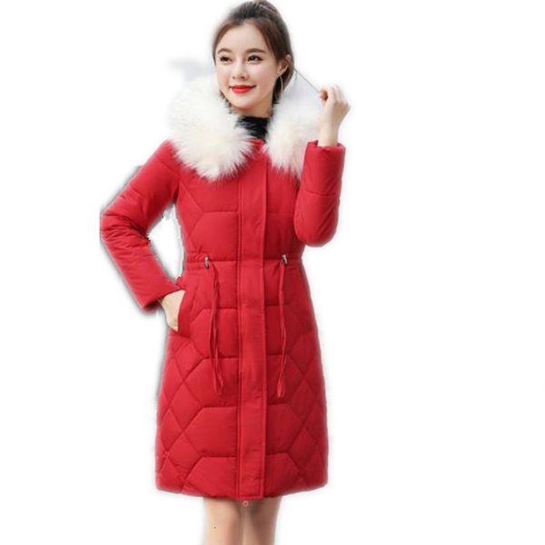 2019 office lady winter women parkas medium-long cotton-padded coat female slim warm winter jacket hoode fur collar mujer h050, Black
2019 office lady winter women parkas medium-long cotton-padded coat female slim warm winter jacket hoode fur collar mujer h050, Black