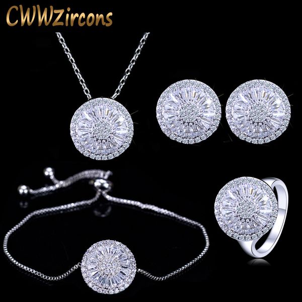 cwwzircons 4 шт модные женские аксессуары серебряный цвет круглый кубический цирконий женские ювелирные наборы лучшие друзья подарок t034, Silver
cwwzircons 4 шт модные женские аксессуары серебряный цвет круглый кубический цирконий женские ювелирные наборы лучшие друзья подарок t034, Silver
