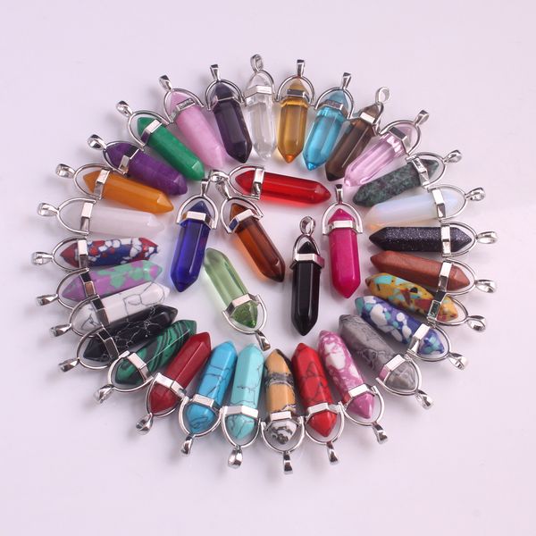 natural stone hexagonal bullet pendant healing bulk crystal charm prism point quartz chains for women necklaces in jewelry fashion mens vckq 
natural stone hexagonal bullet pendant healing bulk crystal charm prism point quartz chains for women necklaces in jewelry fashion mens vckq