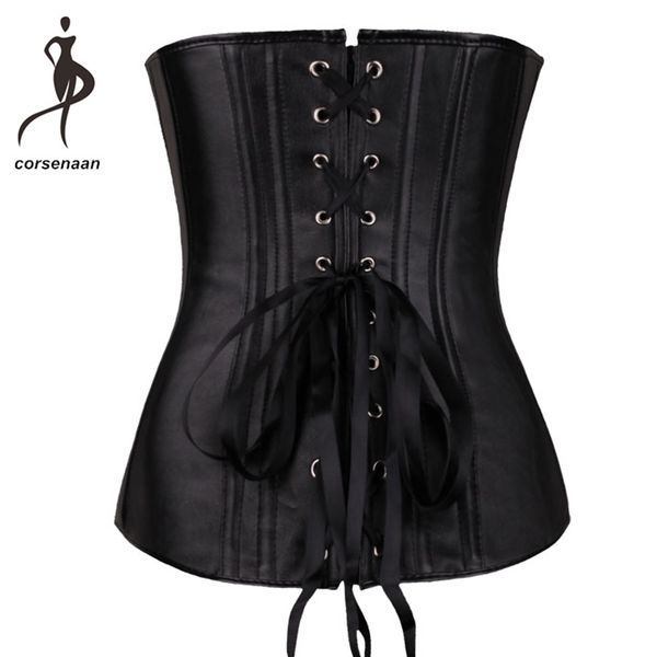 push up women black faux leather bustier burlesque basque fancy dress corset with g string 834#, Black;white
push up women black faux leather bustier burlesque basque fancy dress corset with g string 834#, Black;white