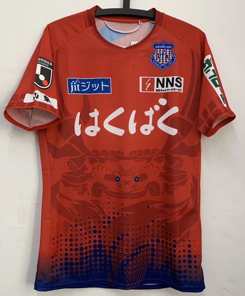 home t-shirt red ventforet league kofu 19 j japan stwdv, Black