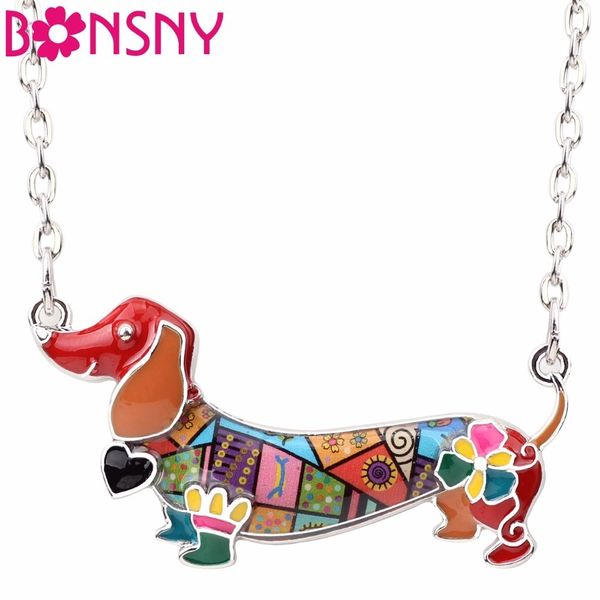 bonsny enamel statement maxi pet dachshund dog choker necklace alloy pendant chain collar new animal jewelry for women gift, Silver
bonsny enamel statement maxi pet dachshund dog choker necklace alloy pendant chain collar new animal jewelry for women gift, Silver