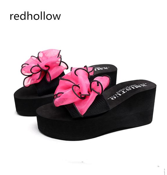 bowtie woman beach flip flops summer sandals wedges slip- resistant slippers platform sandals women shoes high heels comfort, Black
bowtie woman beach flip flops summer sandals wedges slip- resistant slippers platform sandals women shoes high heels comfort, Black