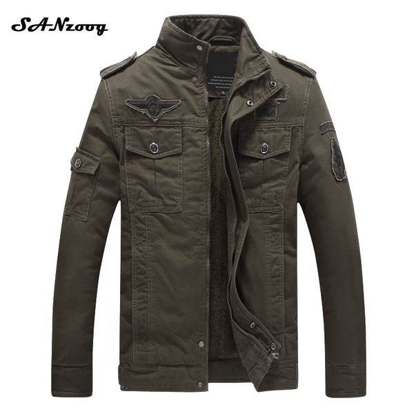 sanzoog 2017 three colors large size polyester thick winter jacket men cotton winter casual warm coat, Black;brown
sanzoog 2017 three colors large size polyester thick winter jacket men cotton winter casual warm coat, Black;brown
