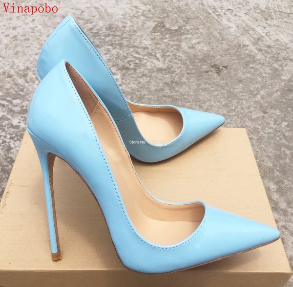 ladies designer shoes women so nice kate 12cm/10cm/8cm patent leather blue stiletto high heels fashion wedding shoes women pumps y200113, Black
ladies designer shoes women so nice kate 12cm/10cm/8cm patent leather blue stiletto high heels fashion wedding shoes women pumps y200113, Black