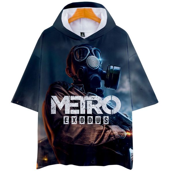 metro exodus 3d men's women's t shirt with hat casual mens t-shirt with hat short sleeve pullover, Black
metro exodus 3d men's women's t shirt with hat casual mens t-shirt with hat short sleeve pullover, Black