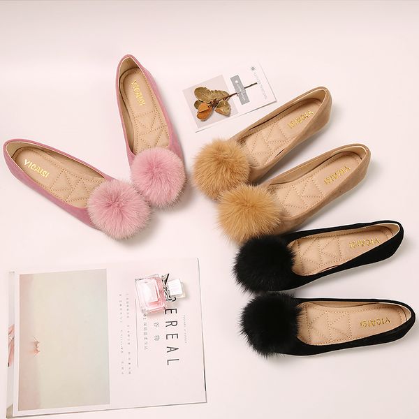 fall 2019 new roundheaded wool single shoes for women no 23110, Black
fall 2019 new roundheaded wool single shoes for women no 23110, Black