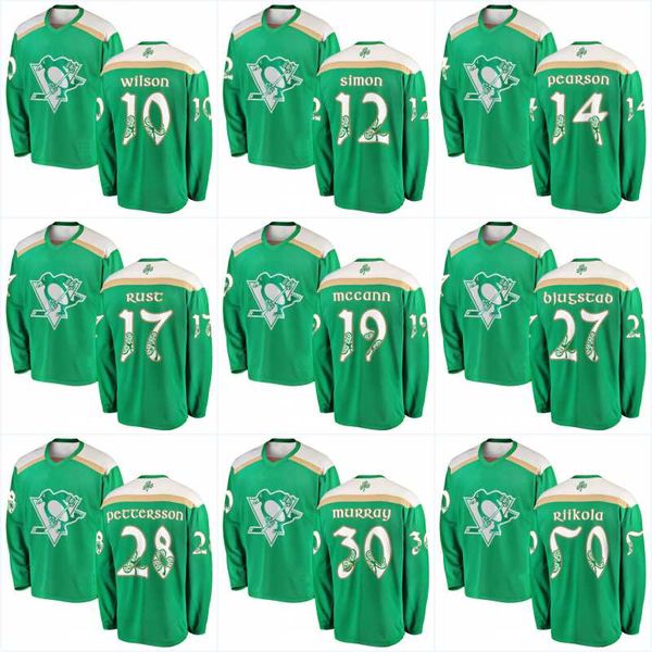 2019 St. Patrick's Day Pittsburgh Penguins Dominik Simon Tanner Pearson Bryan Rust Jared McCann Nick Bjugstad Marcus Pettersson Jerseys
2019 St. Patrick's Day Pittsburgh Penguins Dominik Simon Tanner Pearson Bryan Rust Jared McCann Nick Bjugstad Marcus Pettersson Jerseys
