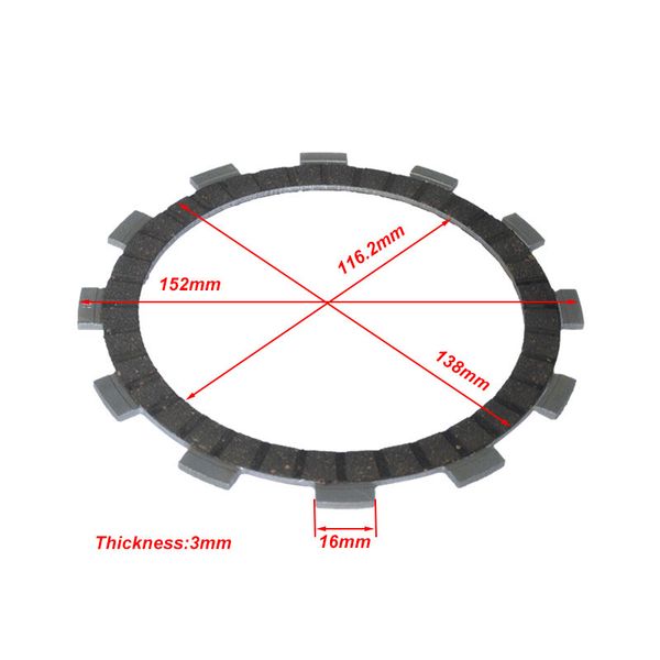 5pcs/set)clutch friction plates kit set for suzuki gn250 gn 250 250cc replacement spare parts
5pcs/set)clutch friction plates kit set for suzuki gn250 gn 250 250cc replacement spare parts
