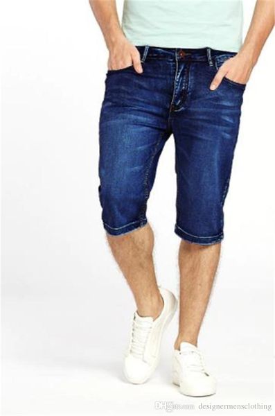 mens straight designer jean shorts mid waist regular zipper mens slim jeans male apparel, Blue
mens straight designer jean shorts mid waist regular zipper mens slim jeans male apparel, Blue