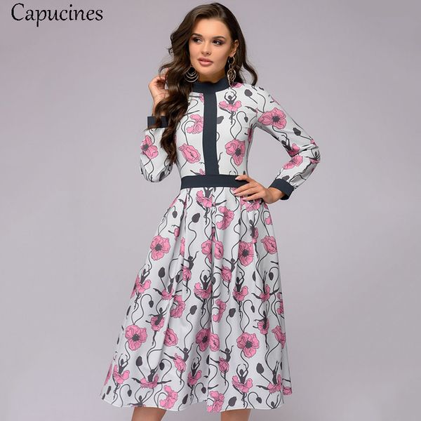 women vintage patchwork printed a-line dress spring summer long sleeves o-neck casual dress female knee-length party, Black;gray
women vintage patchwork printed a-line dress spring summer long sleeves o-neck casual dress female knee-length party, Black;gray