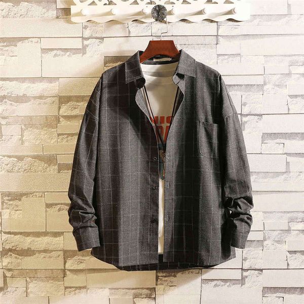 kancoold shirt polyester single breasted men's autumn winter casual slim plaid long sleeve shirts beach blouse nov11, White;black
kancoold shirt polyester single breasted men's autumn winter casual slim plaid long sleeve shirts beach blouse nov11, White;black