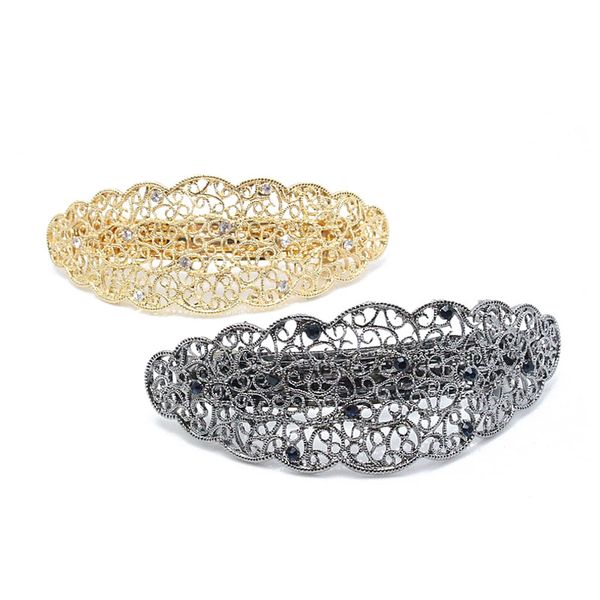 1pc fashion retro vintage women girls crystal hair clip headwear jewelry elegant antique silver color barrettes hair accessories, Golden;white
1pc fashion retro vintage women girls crystal hair clip headwear jewelry elegant antique silver color barrettes hair accessories, Golden;white