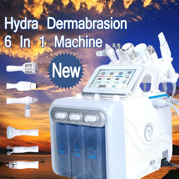 2020 original 6 in 1 aqua hydra facial water dermabrasion h2 o2 кислородный спрей с rf bio lifting spa facial skin deep cleansing machine, Black;white
2020 original 6 in 1 aqua hydra facial water dermabrasion h2 o2 кислородный спрей с rf bio lifting spa facial skin deep cleansing machine, Black;white
