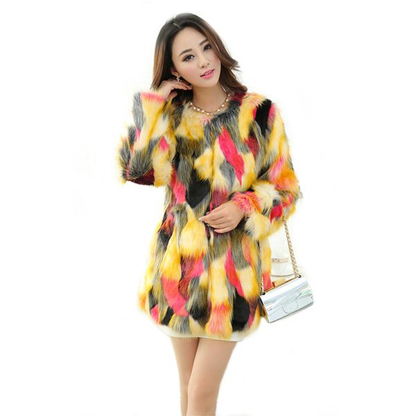 winter faux fur coat women fake fur female jacket pull pelt fashion trend plus size outerwear warm slim covered button overcoat, Black;brown
winter faux fur coat women fake fur female jacket pull pelt fashion trend plus size outerwear warm slim covered button overcoat, Black;brown