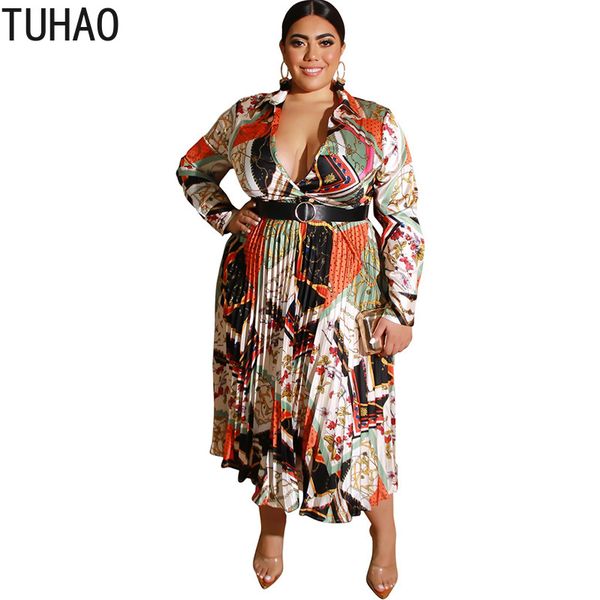 tuhao 2020 spring long dress vintage printed pleated deep v dress with belt plus size 5xl 4xl 3xl mother dresses wm130, Black;gray
tuhao 2020 spring long dress vintage printed pleated deep v dress with belt plus size 5xl 4xl 3xl mother dresses wm130, Black;gray