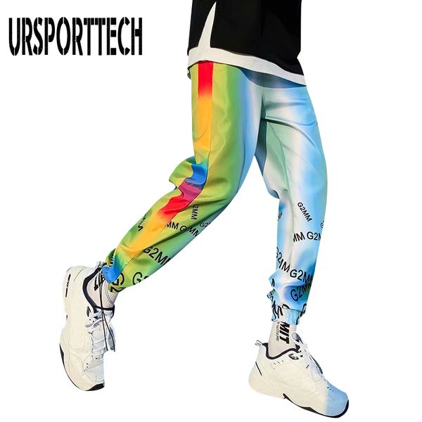 men's pants american style streetwear hip hop trousers jogger men youth fashion color gradient letter harem summer, Black
men's pants american style streetwear hip hop trousers jogger men youth fashion color gradient letter harem summer, Black