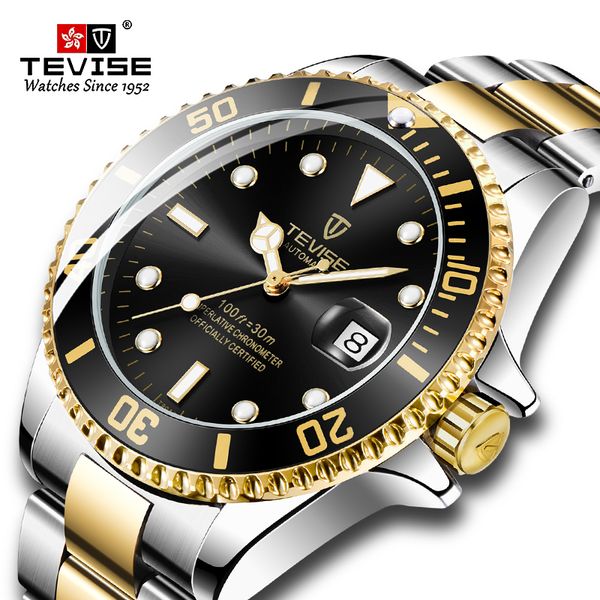 men fashion causal watch waterproof automatic luminous clock business mechanical wristwatch relogio masculino, Slivery;brown
men fashion causal watch waterproof automatic luminous clock business mechanical wristwatch relogio masculino, Slivery;brown