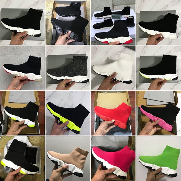 2020 new sneakers speed trainer sock fashion shoes triple black green boots red flat men women casual shoes sport with dust bag
2020 new sneakers speed trainer sock fashion shoes triple black green boots red flat men women casual shoes sport with dust bag