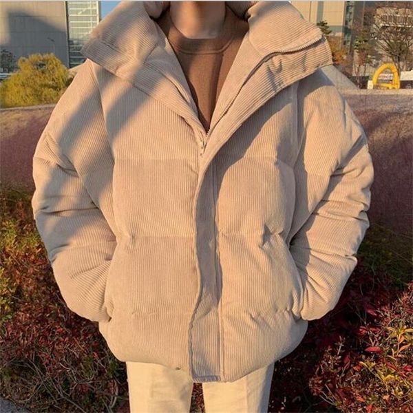 korean winter corduroy loose fashion solid color men jackets thickened streetwear casual hip hop homme coats, Black
korean winter corduroy loose fashion solid color men jackets thickened streetwear casual hip hop homme coats, Black