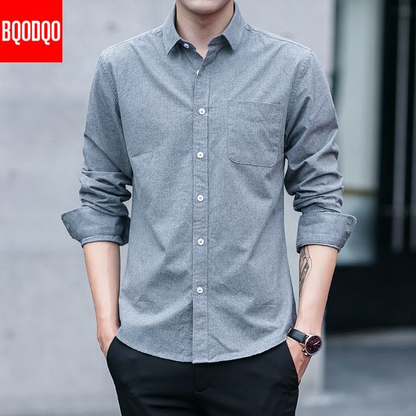 men's fashion casual shirts long sleeve korean japan style shirt slim fit male blue plus size streetwear cotton polyester, White;black
men's fashion casual shirts long sleeve korean japan style shirt slim fit male blue plus size streetwear cotton polyester, White;black