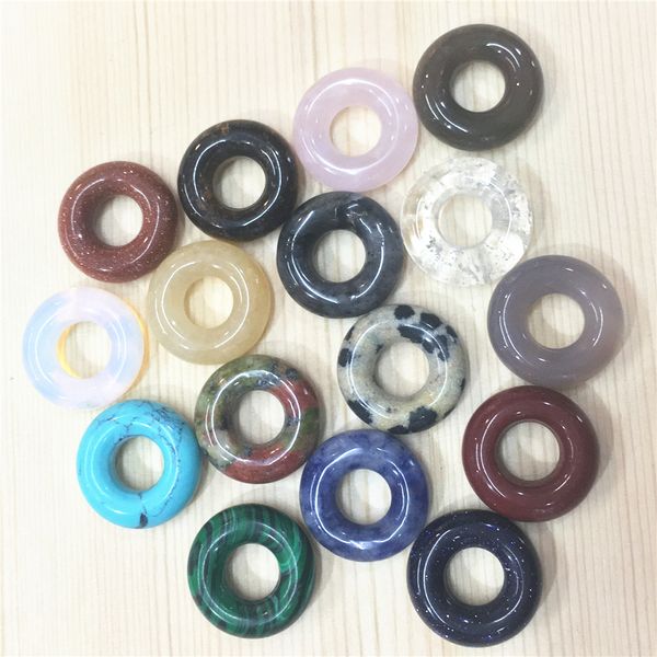 16*5mm synthesis & natural stone necklace&pendant hollow circle roses quartz opal unakite reiki healing women men jewelry 10pcs, Silver 
16*5mm synthesis & natural stone necklace&pendant hollow circle roses quartz opal unakite reiki healing women men jewelry 10pcs, Silver