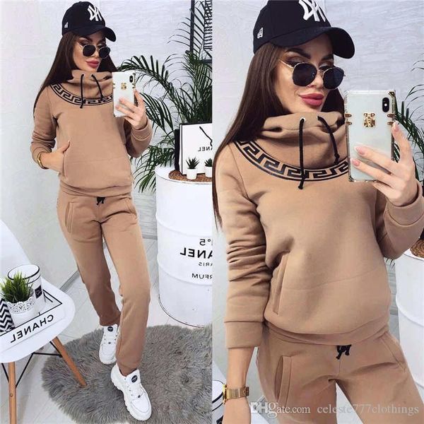 womens sportwear fashion casual brand tracksuit cotton two pieces hoodie and pants outdoor sports warm autumn winter designer tracksuits, Gray
womens sportwear fashion casual brand tracksuit cotton two pieces hoodie and pants outdoor sports warm autumn winter designer tracksuits, Gray