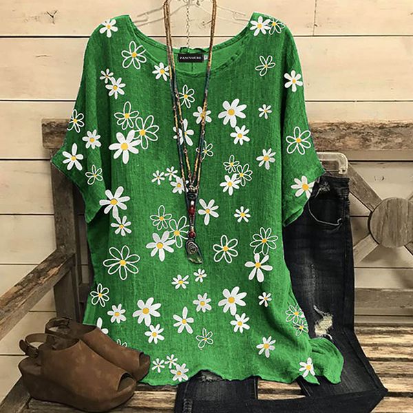 women sweet flower printed tee shirt 2020 summer new ladies round neck pullover half sleeve bat sleeve floral t-shirt mujer, White
women sweet flower printed tee shirt 2020 summer new ladies round neck pullover half sleeve bat sleeve floral t-shirt mujer, White
