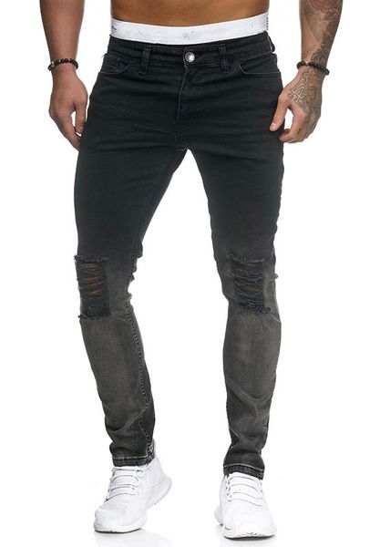 casual four seasons men's jeans fashion washed stretch hole slim slim feet trousers ripped jeans for men calsa masculina, Blue
casual four seasons men's jeans fashion washed stretch hole slim slim feet trousers ripped jeans for men calsa masculina, Blue