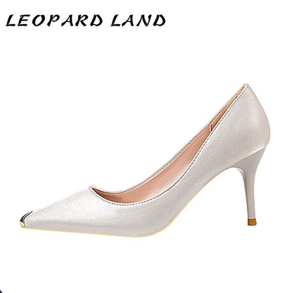 leopard land 7cm 2020 fashion banquet women's shoes satin heels satin shallow mouth metal pointed women shoes pump zwm, Black
leopard land 7cm 2020 fashion banquet women's shoes satin heels satin shallow mouth metal pointed women shoes pump zwm, Black