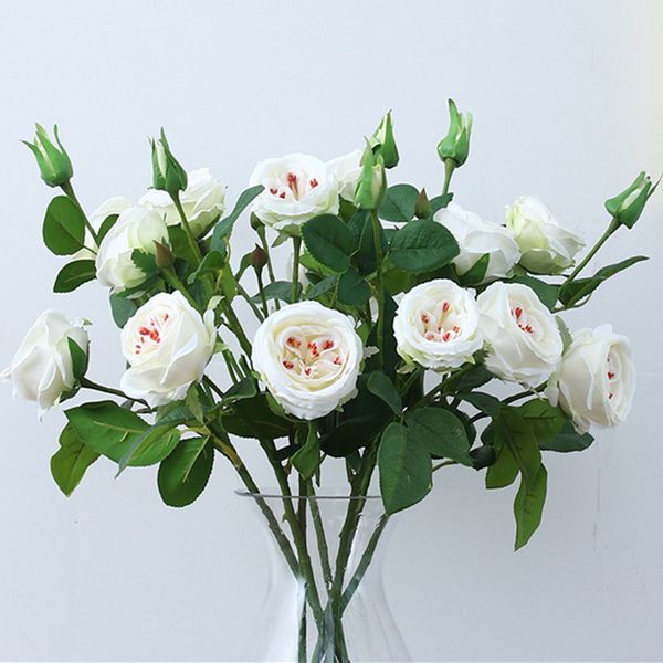 decorative flowers & wreaths rose branch white silk artificial flores home party wedding decoration mariage roses fake flower
decorative flowers & wreaths rose branch white silk artificial flores home party wedding decoration mariage roses fake flower