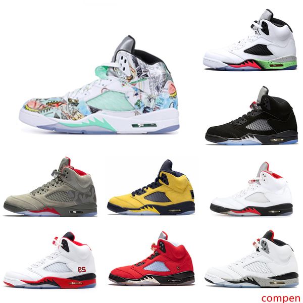 5 5s wings mens basketball shoes red blue suede white black grape men sports sneakers designer trainers
5 5s wings mens basketball shoes red blue suede white black grape men sports sneakers designer trainers