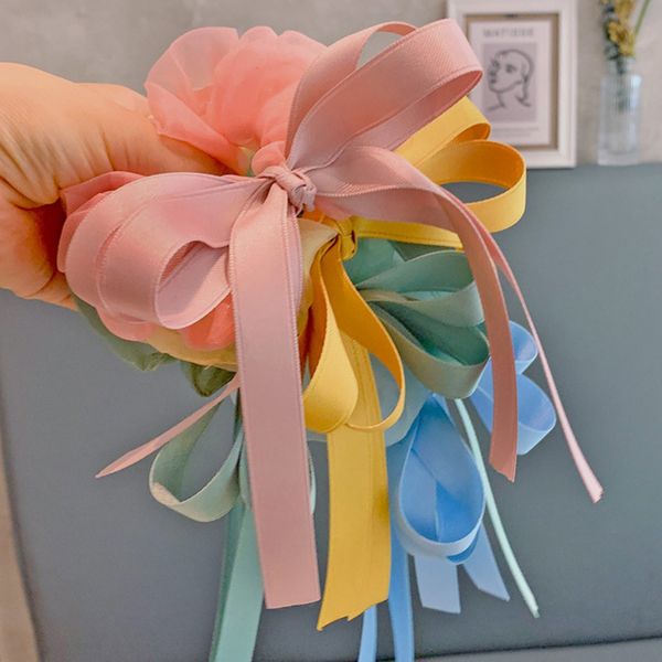 large ribbon bowknot hair scruchies girls streamer ponytail holder kids flower elastic hair bands ring sweet accessories, Slivery;white
large ribbon bowknot hair scruchies girls streamer ponytail holder kids flower elastic hair bands ring sweet accessories, Slivery;white