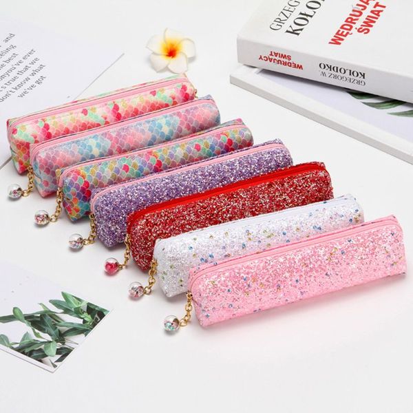 kawaii sequin pencil case school pencilcase makeup box bag school supplies stationery student gift
kawaii sequin pencil case school pencilcase makeup box bag school supplies stationery student gift