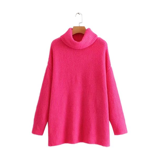 15 color women fashion solid casual knitted sweater female turtleneck oversized pullover ladies elegant loose sweater, White;black
15 color women fashion solid casual knitted sweater female turtleneck oversized pullover ladies elegant loose sweater, White;black