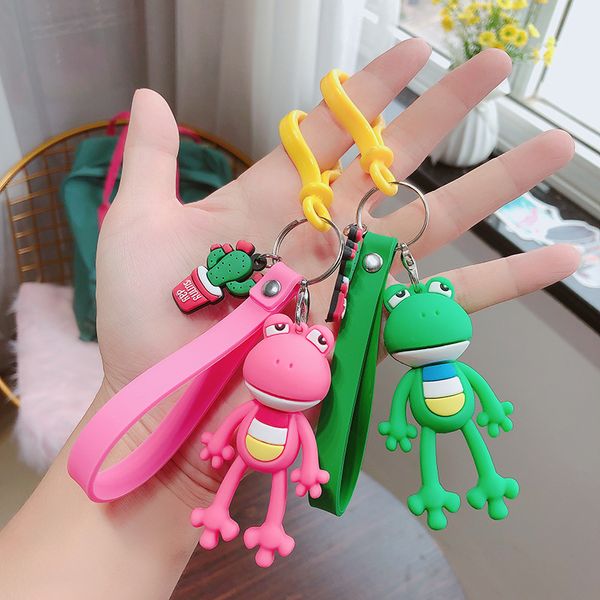 cute creative cartoon diy frog keychain female ins personality trend doll key ring bag pendant, Silver
cute creative cartoon diy frog keychain female ins personality trend doll key ring bag pendant, Silver