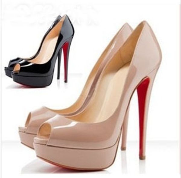 new brand platform shoes woman peep toe 14cm high heels pumps nude women shoes high heels fashion wedding bridal, Black
new brand platform shoes woman peep toe 14cm high heels pumps nude women shoes high heels fashion wedding bridal, Black