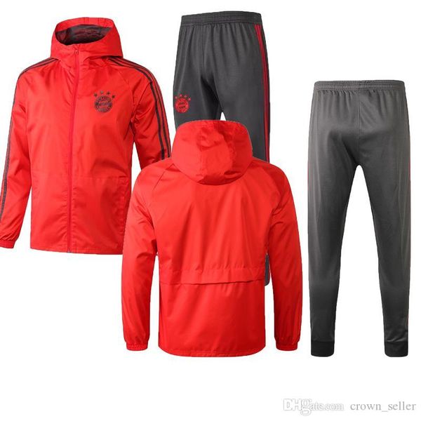 18 19 bayern munich long zipper dust coat jacket tracksuit survetement james training suit muller robben uniform thai quality, Black
18 19 bayern munich long zipper dust coat jacket tracksuit survetement james training suit muller robben uniform thai quality, Black
