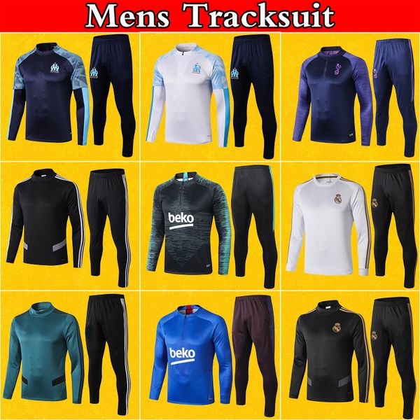 mens survetement foot barcelona real madrid om marseille tracksuit 2020 soccer training suit 19 20 winter sweat pants sets, Black
mens survetement foot barcelona real madrid om marseille tracksuit 2020 soccer training suit 19 20 winter sweat pants sets, Black