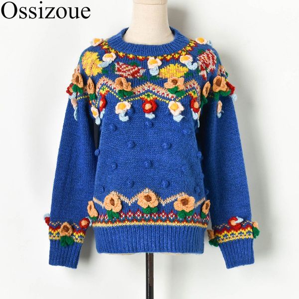 christmas luxury 2019 autumn women winter clothes pullover 3dhand floral blue casual knitted sweater pullovers female pull femme, White;black
christmas luxury 2019 autumn women winter clothes pullover 3dhand floral blue casual knitted sweater pullovers female pull femme, White;black