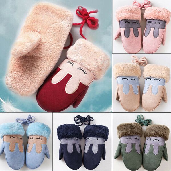 7 colors winter children kawaii gloves new plushed cartoon thick fur mittens adjustable warm for infant kids school gloves, Blue;gray
7 colors winter children kawaii gloves new plushed cartoon thick fur mittens adjustable warm for infant kids school gloves, Blue;gray