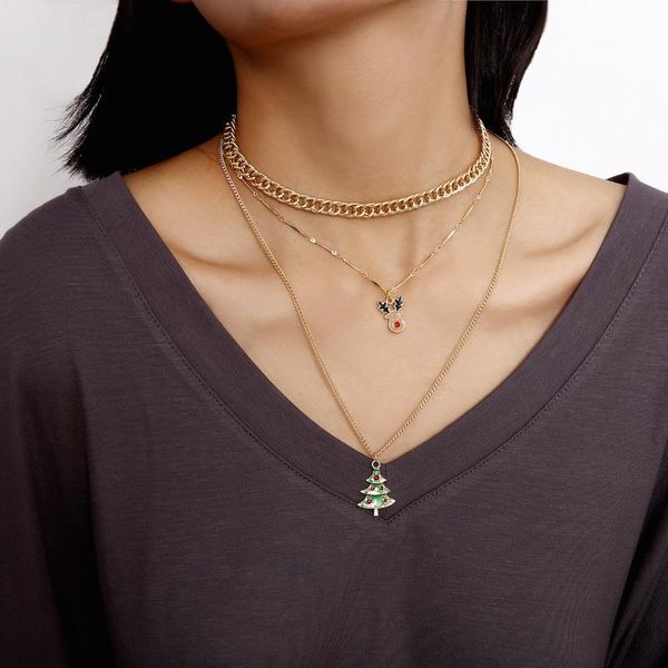 layered necklace custom necklace statement nightmare before christmas pendant collares de moda 2019, Silver
layered necklace custom necklace statement nightmare before christmas pendant collares de moda 2019, Silver