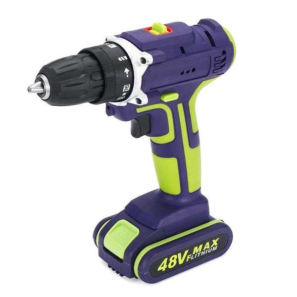 3 in 1 hammer drill 48v cordless drill double speed power drills led lighting 1/2pcs large capacity battery 50nm 25+1 torque electric drill
3 in 1 hammer drill 48v cordless drill double speed power drills led lighting 1/2pcs large capacity battery 50nm 25+1 torque electric drill