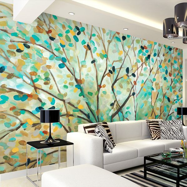 drop shipping custom mural wallpaper vintage abstract tree oil painting floral wallpaper non-woven background wall paper
drop shipping custom mural wallpaper vintage abstract tree oil painting floral wallpaper non-woven background wall paper