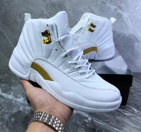 New 12 white ovo retro men ba ketball hoe ca ual port training running neaker 
New 12 white ovo retro men ba ketball hoe ca ual port training running neaker