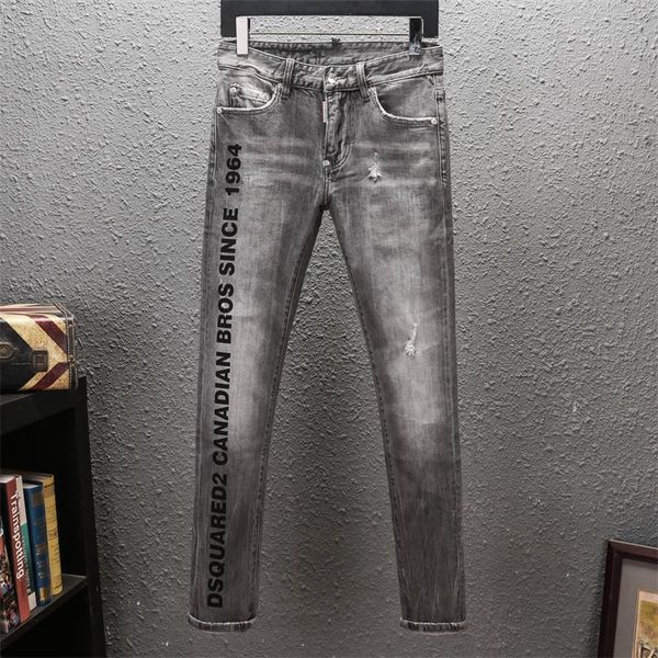 light elastic motorcycle jeans gray vintage european and american style fashion mens jeans decoration jeans good quality, Blue
light elastic motorcycle jeans gray vintage european and american style fashion mens jeans decoration jeans good quality, Blue